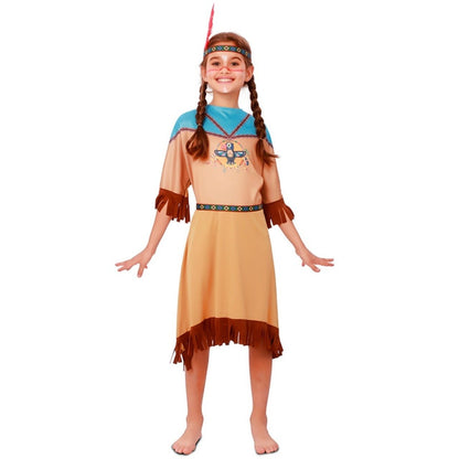 Costume da Makah indiano per bambina