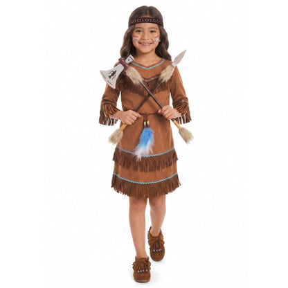 Costume da Indiana Nativa per bambina