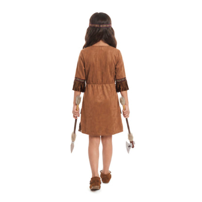 Costume da Indiana Nativa per bambina