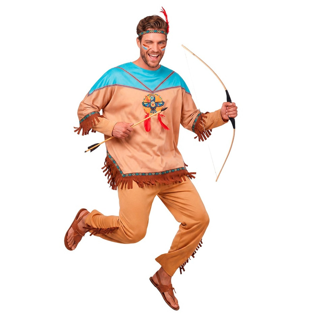 Costume da indiano Makah per uomo