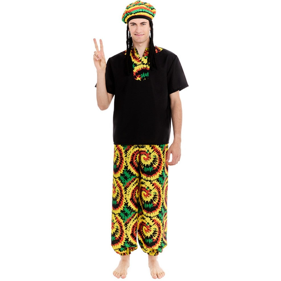 Costume giamaicano Rastafari Marley per uomo