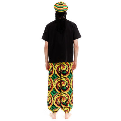 Costume giamaicano Rastafari Marley per uomo