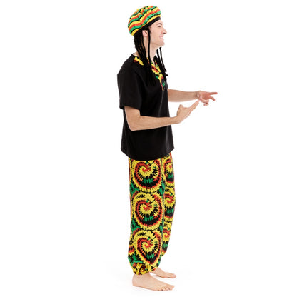 Costume giamaicano Rastafari Marley per uomo