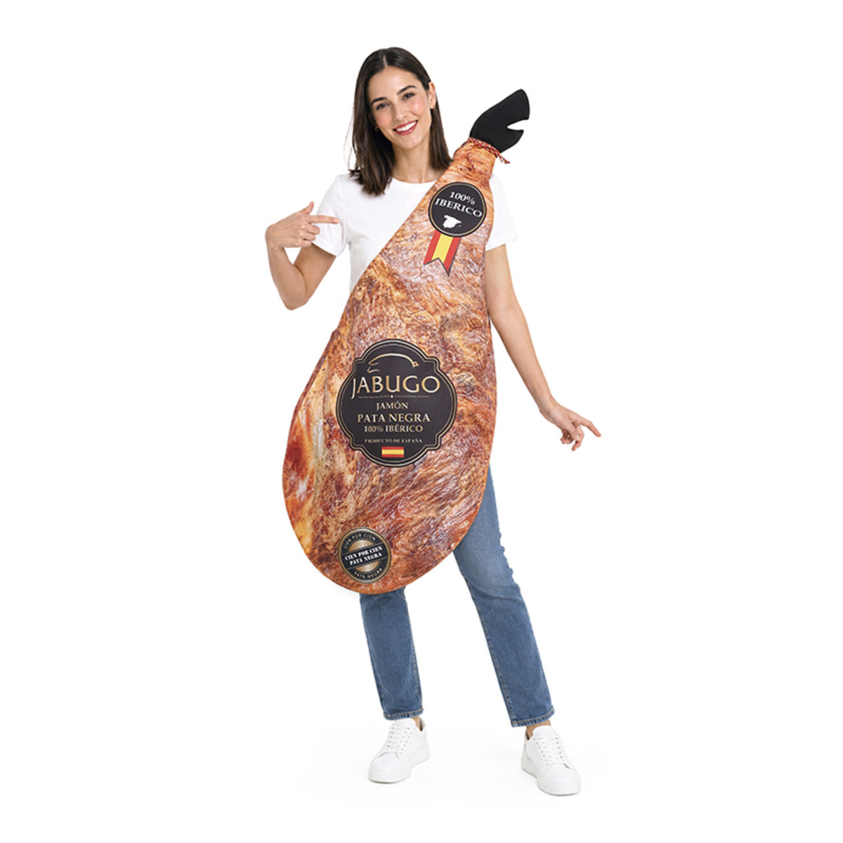 Costume da Prosciutto Pata Negra Eco per adulto