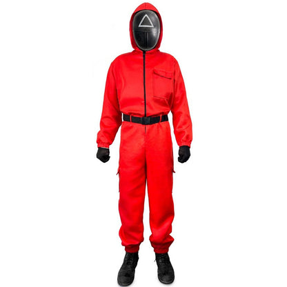 Costume da Squid Game da Guardia rosso per bambini