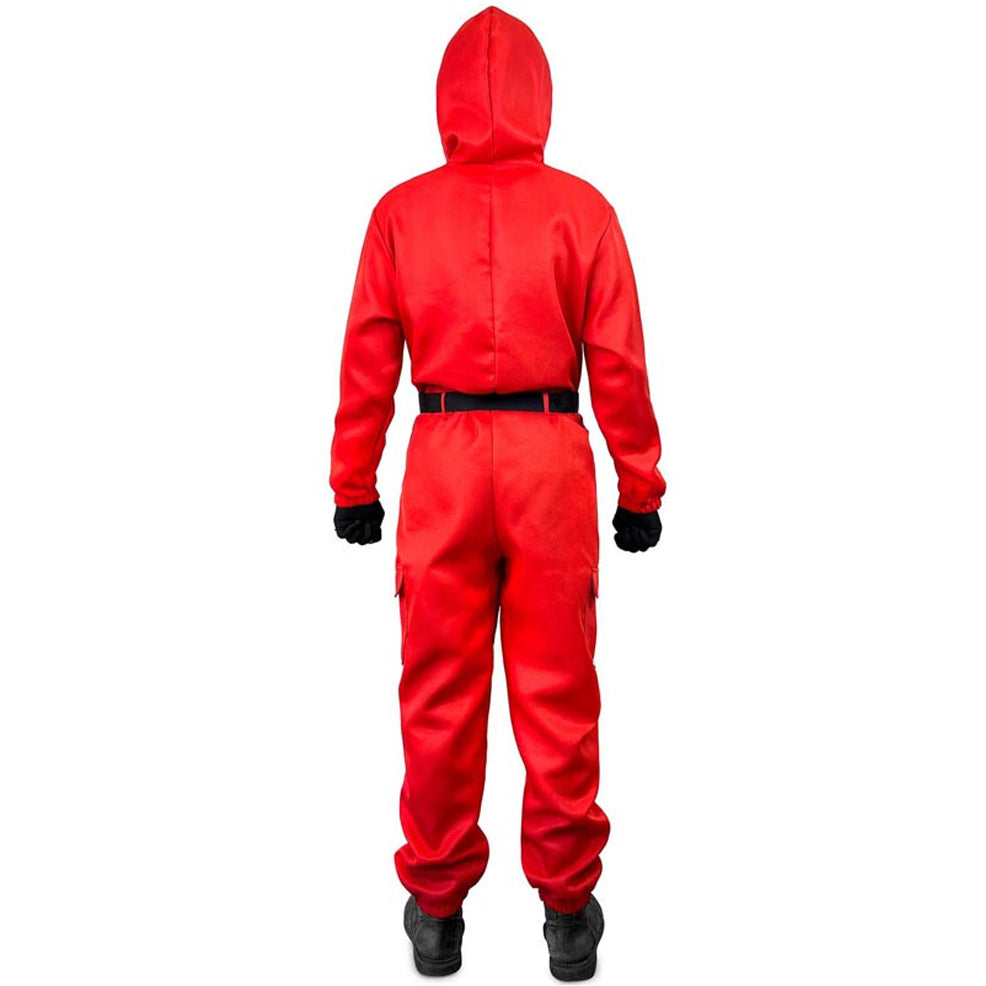 Costume da Squid Game da Guardia rosso per bambini