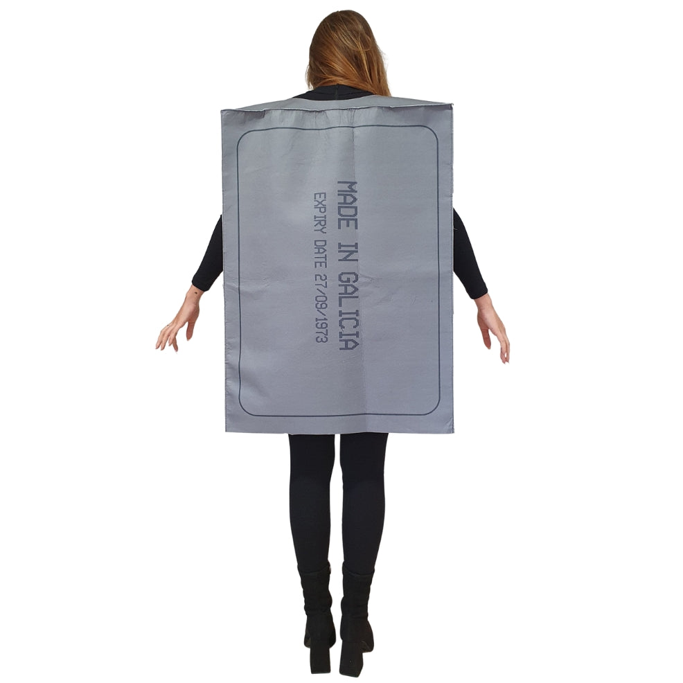 Costume di Scatola di Sardine per adulti