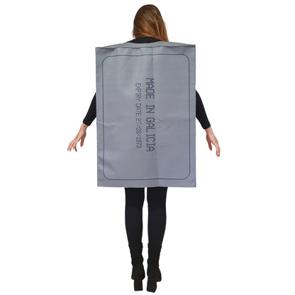 Costume di Scatola di Sardine per adulti