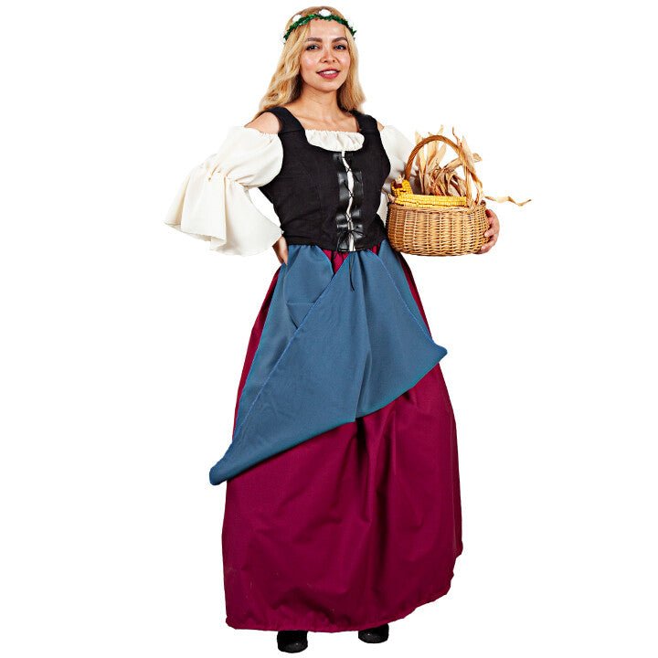 Costume da lavandaia Belinda per donna