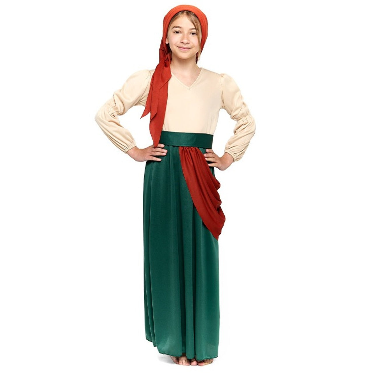 Costume da Lavandaia Ebraica per bambina