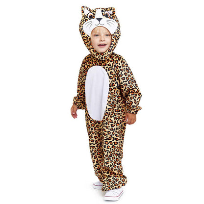 Costume da leopardo baffuto per bambino