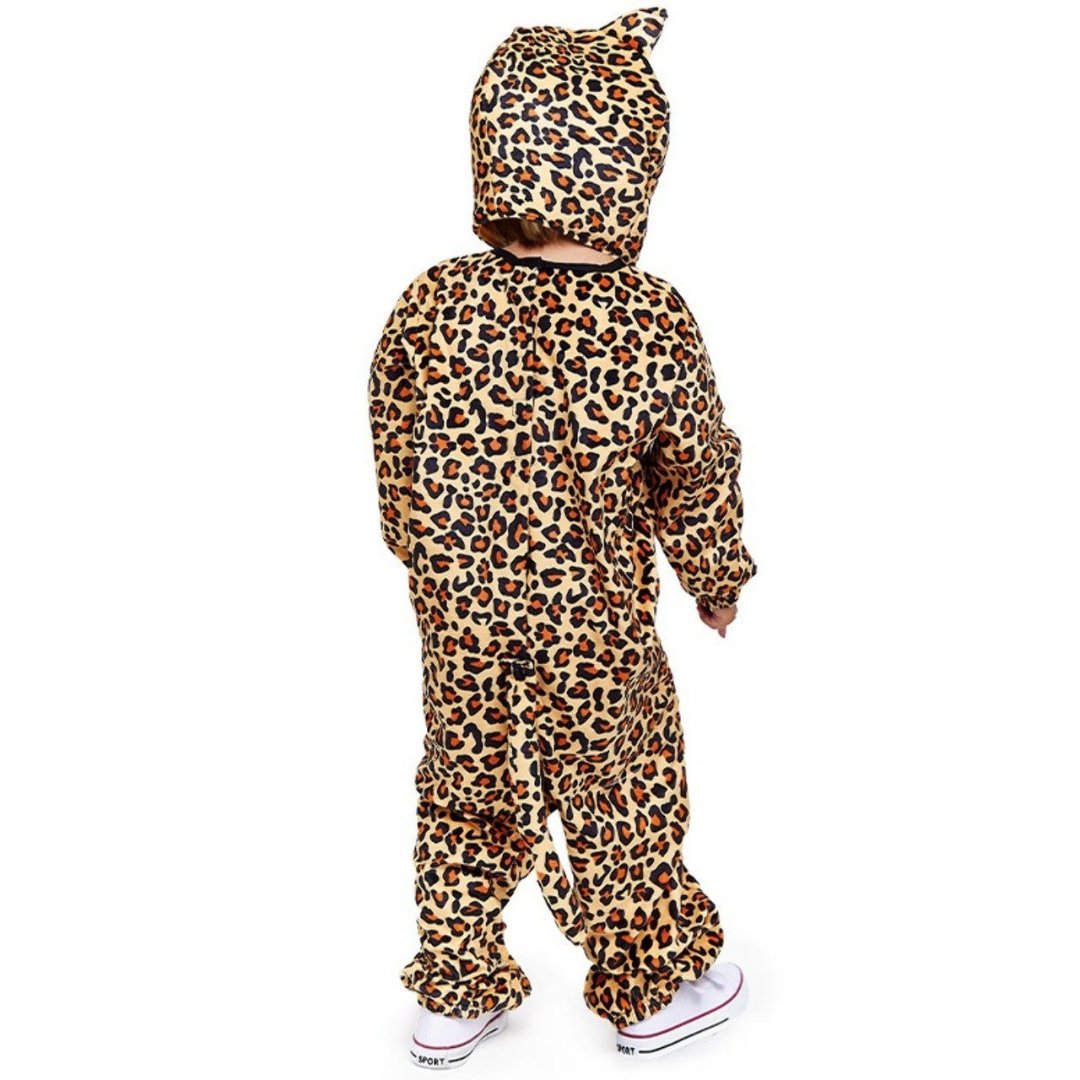 Costume da leopardo baffuto per bambino