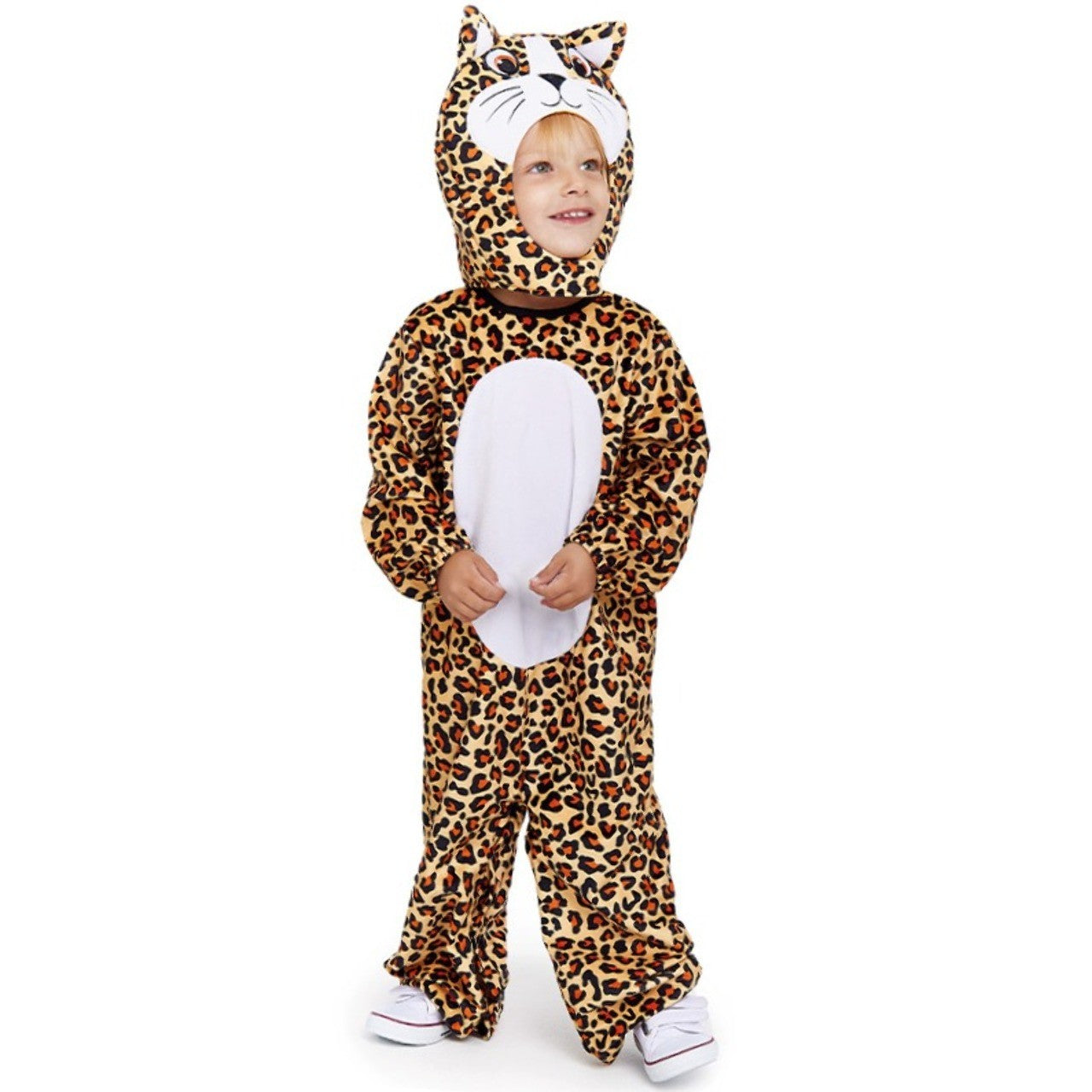 Costume da leopardo baffuto per bambino