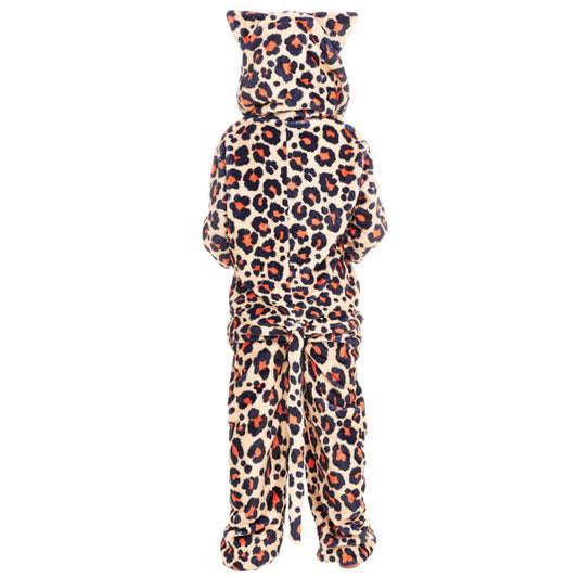 Costume da leopardo  in peluche per bambini