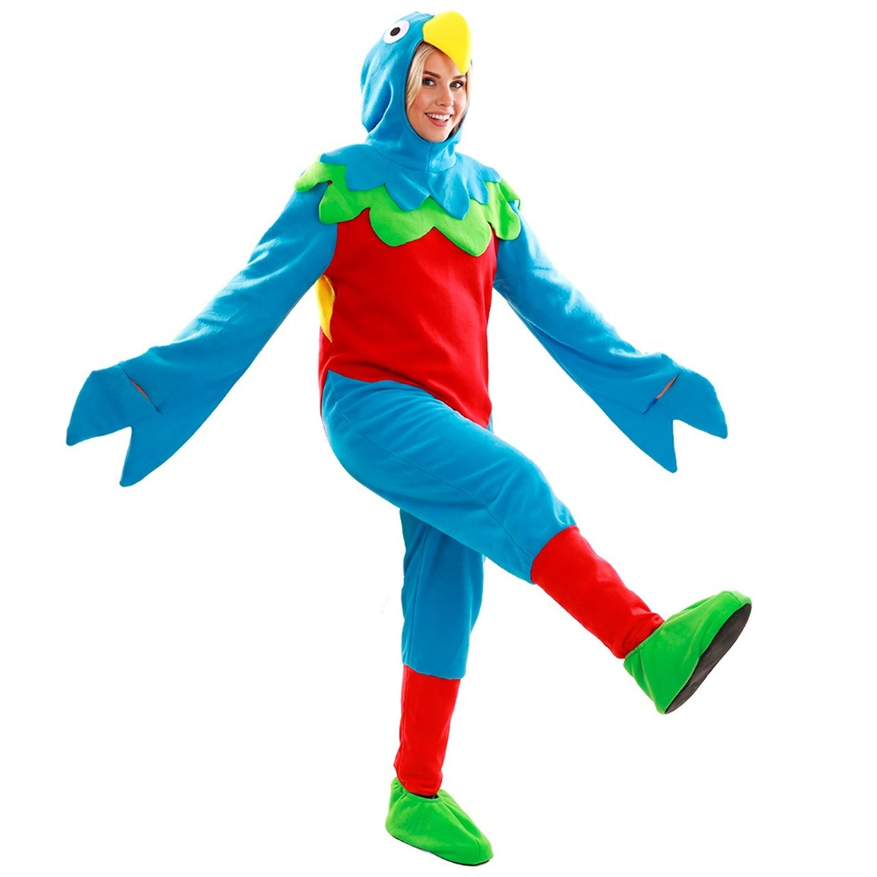 Costume da Pappagallo Multicolore per adulto