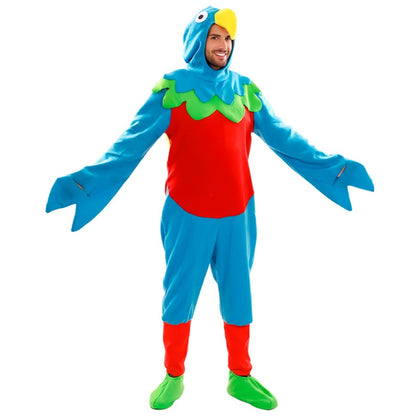 Costume da Pappagallo Multicolore per adulto