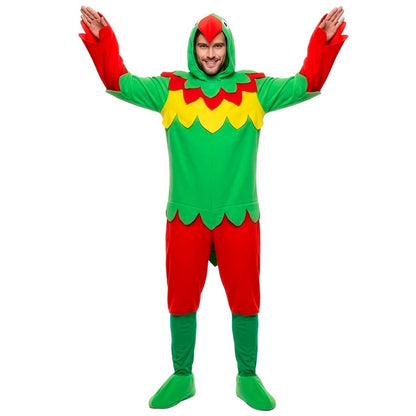Costume da Pappagallo Multicolore per adulto