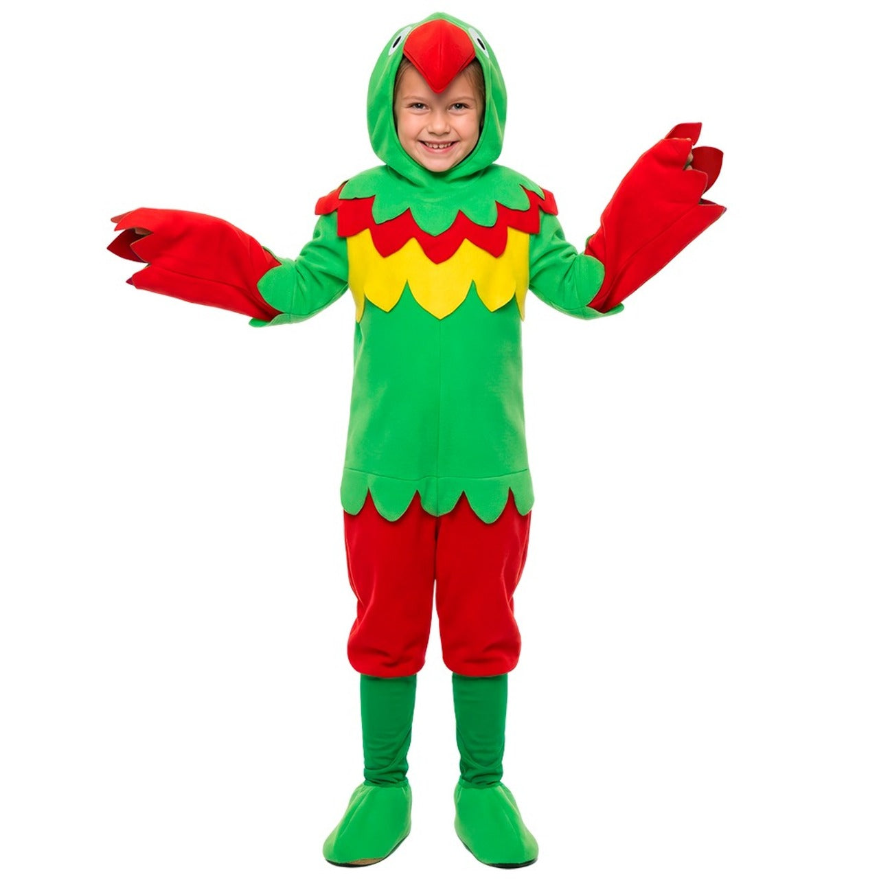 Costume da Pappagallo Multicolore per bambini