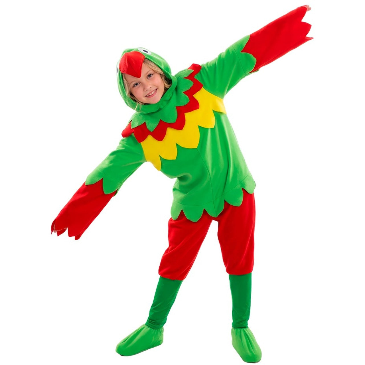 Costume da Pappagallo Multicolore per bambini