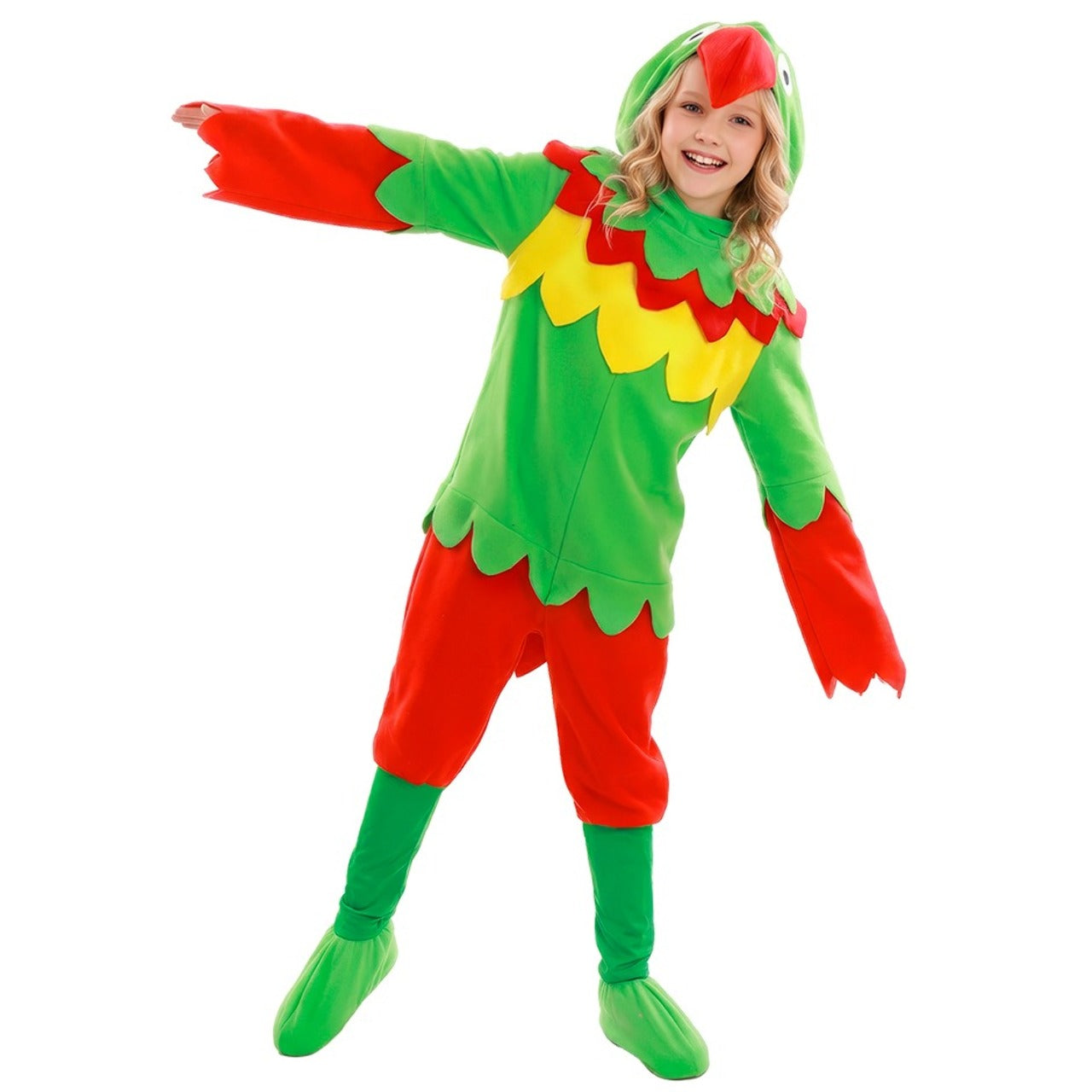 Costume da Pappagallo Multicolore per bambini