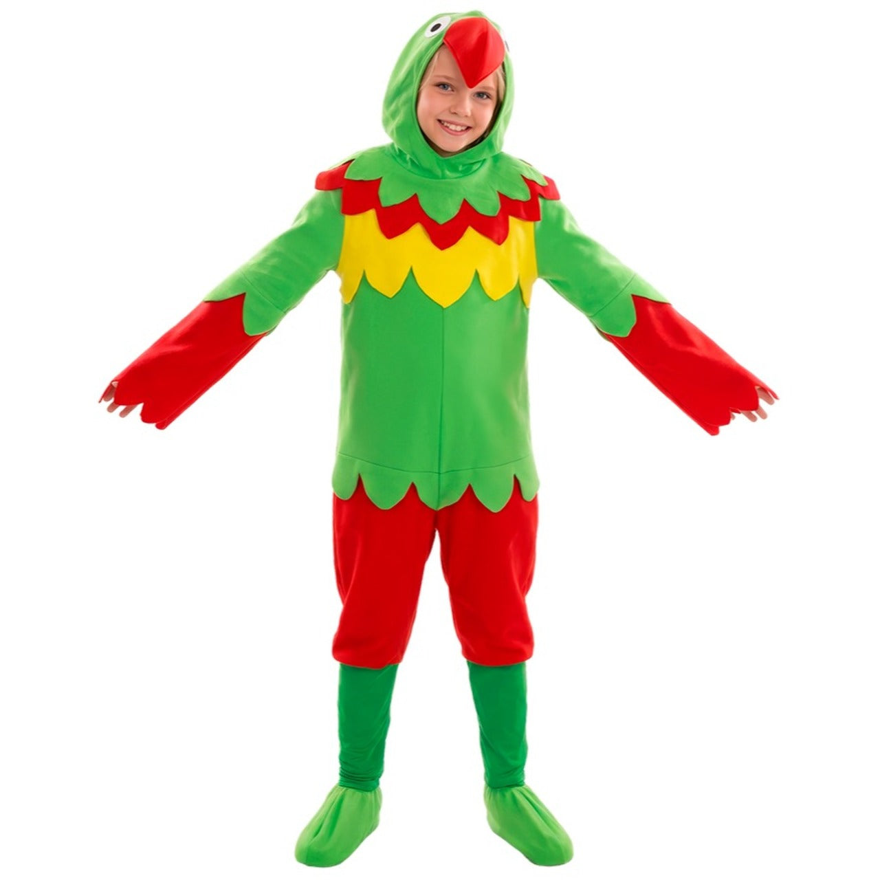 Costume da Pappagallo Multicolore per bambini