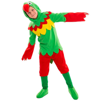Costume da Pappagallo Multicolore per bambini
