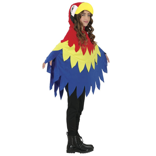 Costume da Pappagallo Poncho per bambini