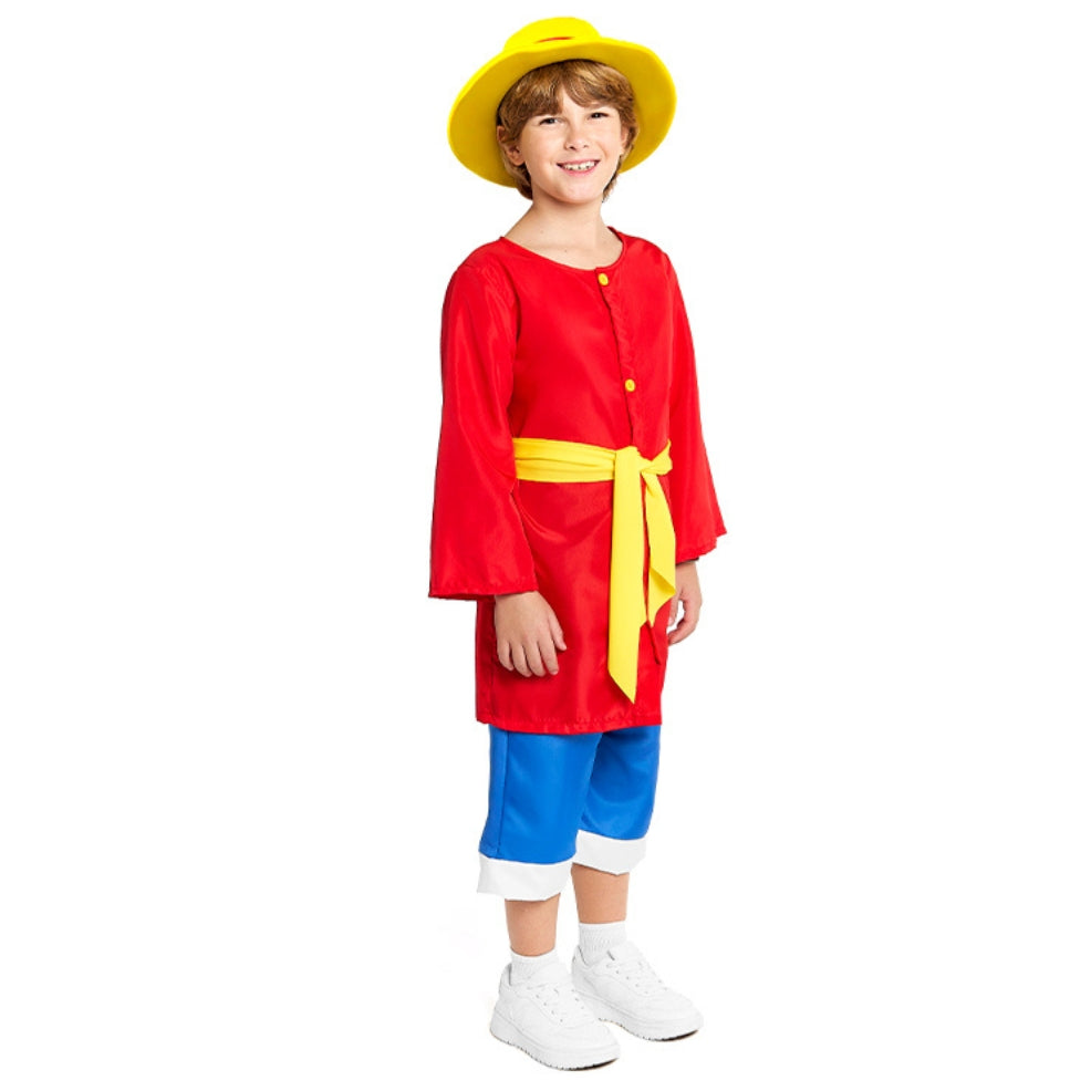 Costume da Luffy One Piece Avventuriero per bambini