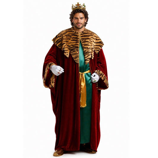 Costume da Re Magio Gaspare Tigre adulto
