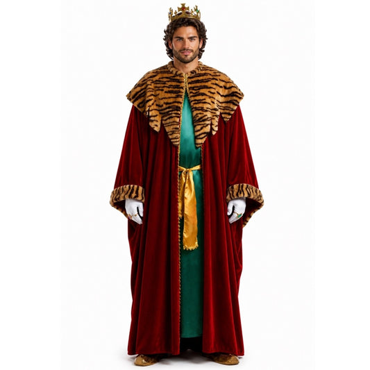 Costume da Re Magio Gaspare Tigre adulto