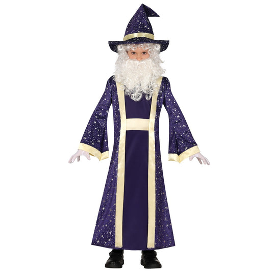 Costume di Mago Merlino Magic per bambini