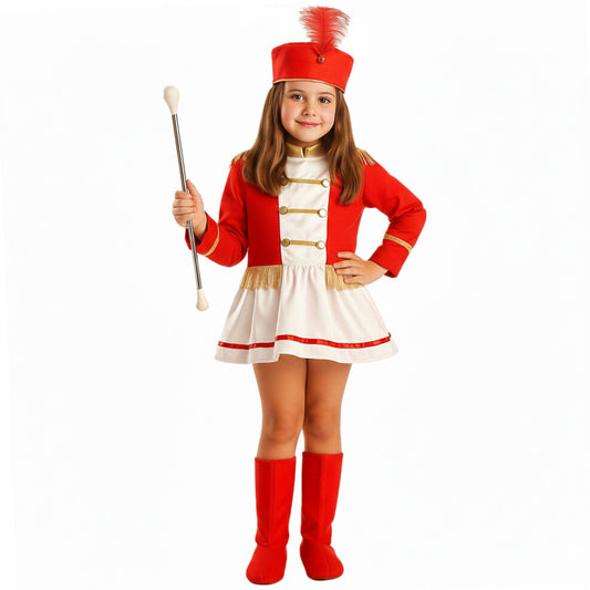 Costume da Majorette Twirling per bambina