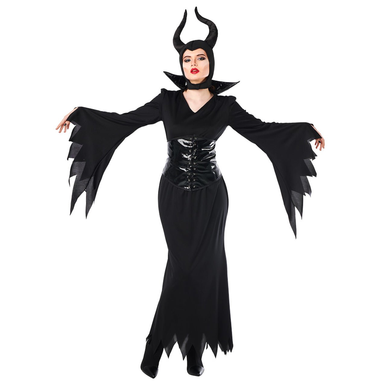 Costume da Malefica corsetto per donna