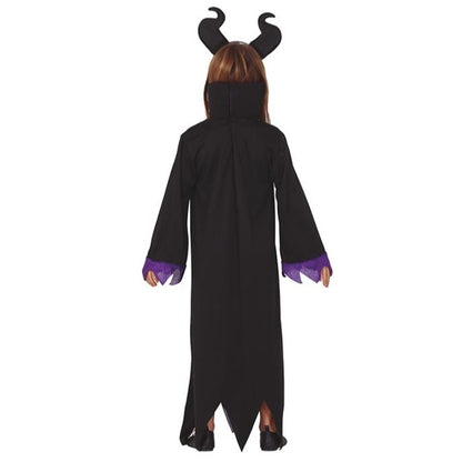 Costume da Malefica Matrigna Cattiva per bambina 
