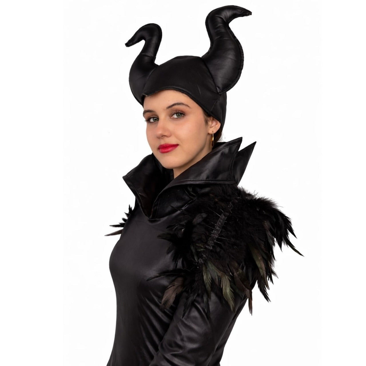 Costume da Malefica Piume per donna 