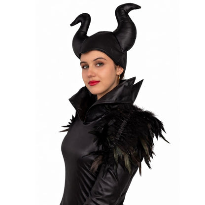 Costume da Malefica Piume per donna 