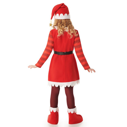 Costume da Mamma Natale Stelle per bambina