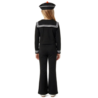 Costume da Marinaio Nero per bambini 
