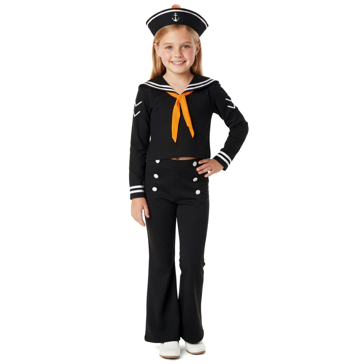 Costume da Marinaio Nero per bambini 