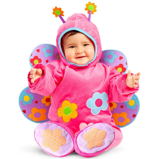 Costume da Farfalle Fucsia per neonato