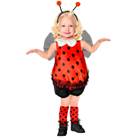 Costume da Coccinella a Pois per Bambina