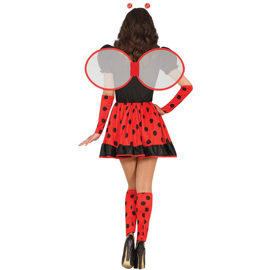 Costume da coccinella a pois per donna