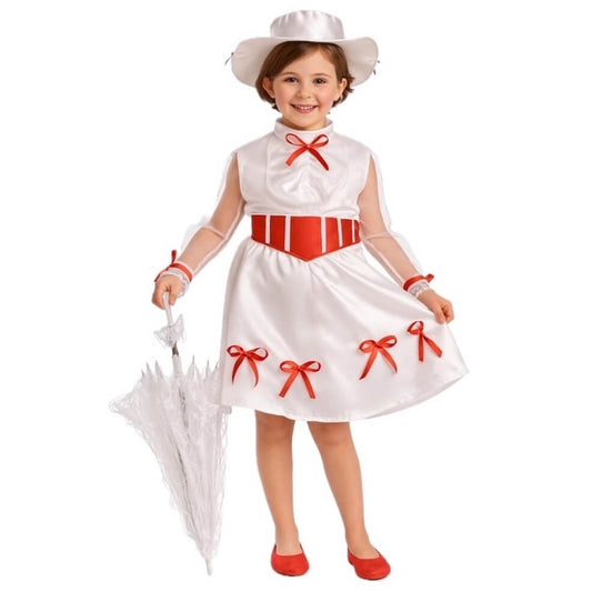 Costume da Bambinaia Poppins Magica per bambina