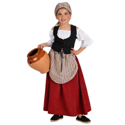 Costume da Locandiera Costanza per bambina