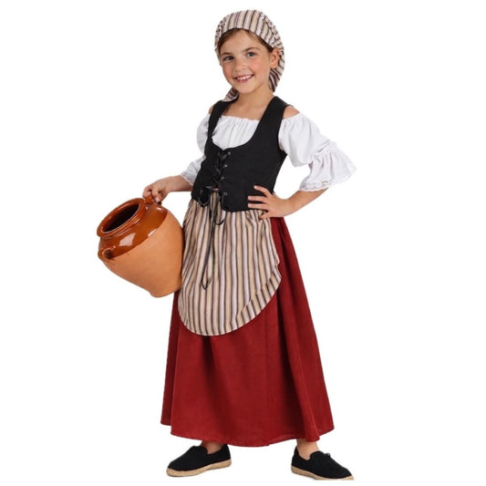 Costume da Locandiera Costanza per bambina