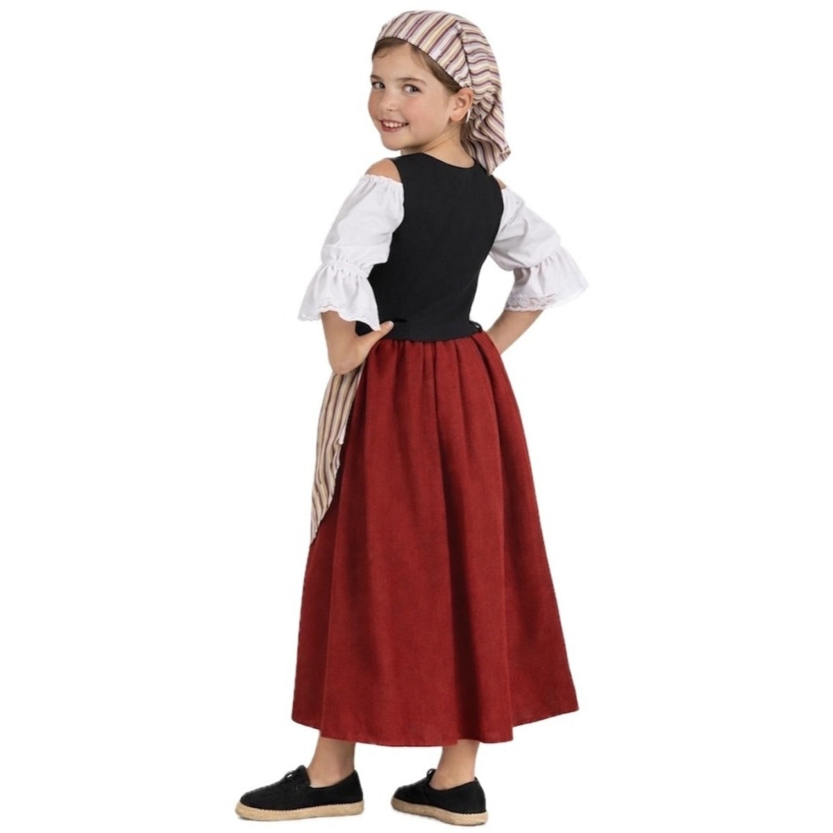 Costume da Locandiera Costanza per bambina