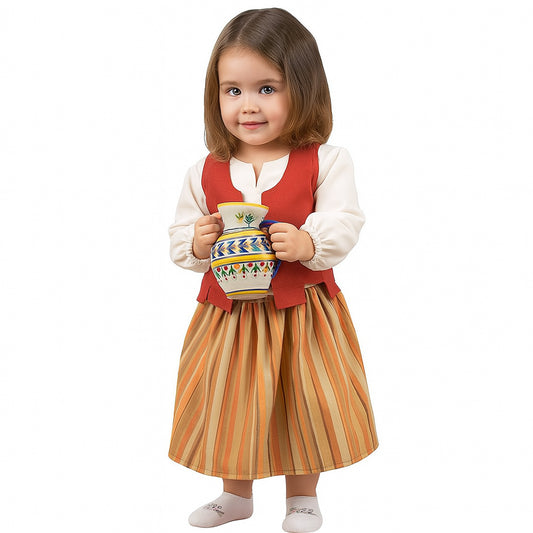 Costume da locandiera Irene per bambina