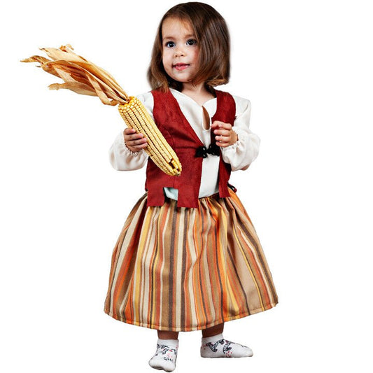 Costume da locandiera Irene per bambina