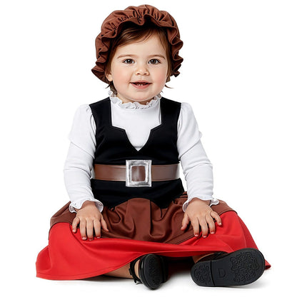 Costume da Locandiera Margery per neonato