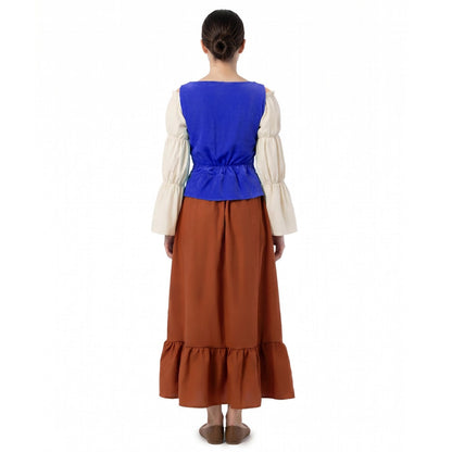 Costume da Locandiera Medievale Lisa per donna
